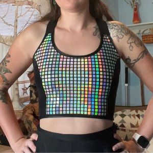 BlackMilk disco crop